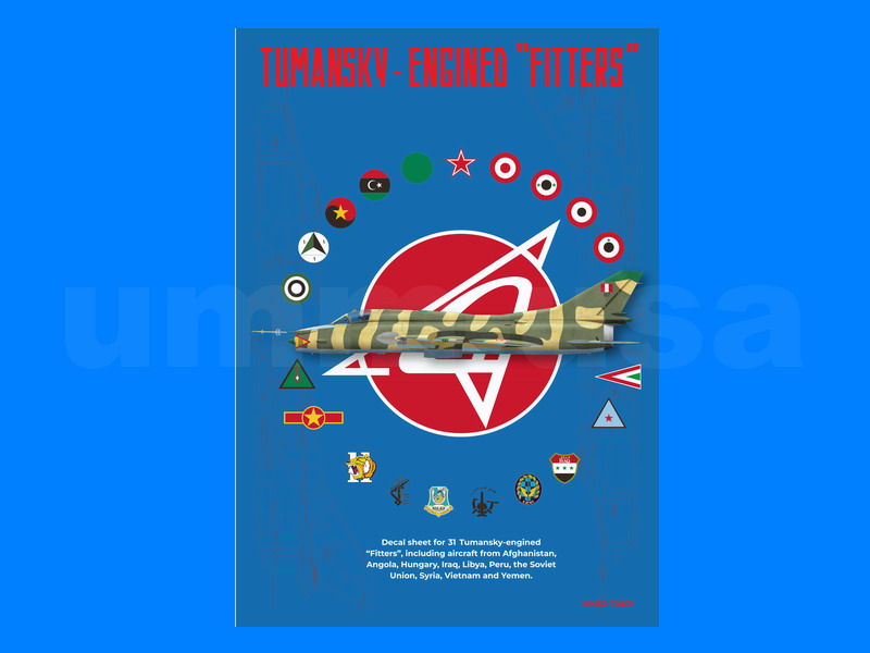 VMKD72001 Sukhoi Su-17/22 Tumansky-Engined “Fitters” 1/72